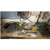 Image 5 : WOODEN WORK BENCH WITH ASSORTED SHOP CONTENTS- MEASURES APPROX 103"L X 24"D X 34"H