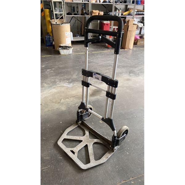 ALUMINUM/PLASTIC FOLDABLE 2 WHEEL HAND TRUCK