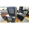 Image 1 : GROUP OF ASSORTED SURVEILLANCE MONITORS, MSI COMPUTER MONITOR, GEMINI PMX-1100 STEREO MIXER,