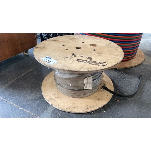 SPOOL OF HEAVY DUTY ELECTRICAL COPPER WIRING - 12 PIN CONNECTOR