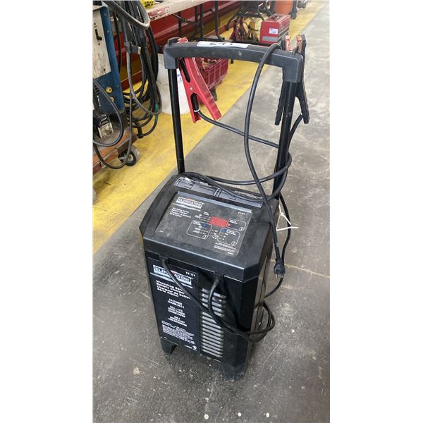 MOTOMASTER 011-1981-2 ELIMINATOR WORKSHOP SERIES MOBILE BATTERY CHARGER (6V/12V)