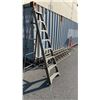 Image 1 : GROUP OF ASSORTED ALUMINUM LADDERS- EXTENSION LADDERS, STEP LADDER