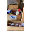 Image 1 : 3 BOXES OF PLUGS, GLASS CLEANER & BELTS