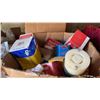 Image 2 : 3 BOXES OF PLUGS, GLASS CLEANER & BELTS