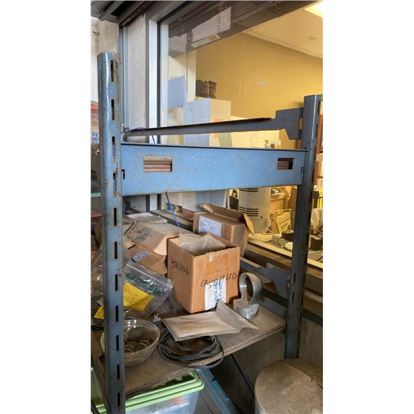 EZ-RECT SHELVING UNIT WITH PLYWOOD SHELVING *CONTENTS NOT INCLUDED*