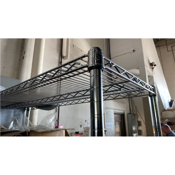 SEVILLE CLASSICS METRO STYLE ADJUSTABLE SHELVING UNIT APPROX 48"W X 18"D X 76"H