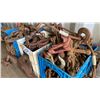 Image 3 : LARGE GROUP OF ASSORTED CHAIN & LEVER CHAIN LOAD BINDERS