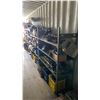 Image 2 : APPROX 20'L ASSORTED METAL ADJUSTABLE SHELVING WITH CONTENTS INCLUDING PARTS, HARDWARE, TRAILER