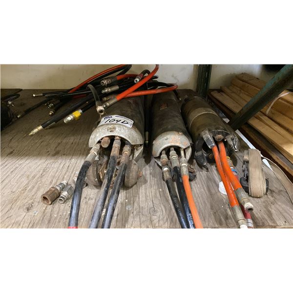 3 GROUTING PACKERS 8"-10", 6" &  6"-8"