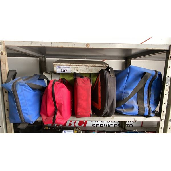 GROUP OF ASSORTED FIRST AID KITS