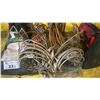 Image 3 : GROUP OF ASSORTED TIRE CHAINS, JUMPER CABLES & FIRST AID KIT