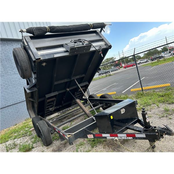 2021 Fabrique/U Dump  7'  X  12'  X  2'  T/A Dump Trailer w/Winch