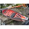 Image 1 : Fiberglass 16'  Canoe w/Oar