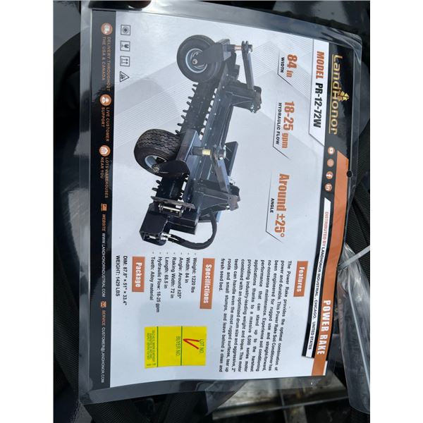 3-New Landhonor  PR1272W  Power Rack Attachment  84"  W - 3 X $