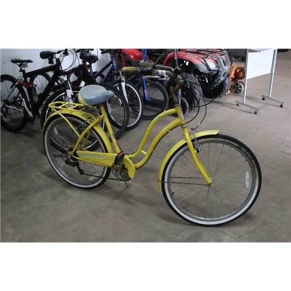 Schwinn Yellow Ladie's Bike