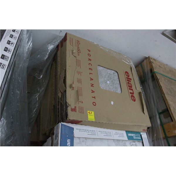 12-Elaine Grey 23"  X  23"  Tile Case - 12 X $
