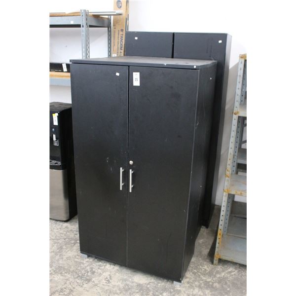 3-Black Mica Storage Cabinet - 3 X $