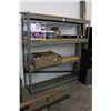 Image 1 : Grey Metal 4 Shelf Storage Rack