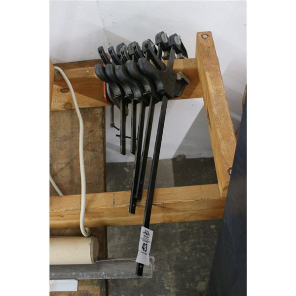 Wood Clamps 5,  C Clamps - 2