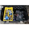 Image 2 : Large Rolling Tool Tote w/Asst. Electrical Hardware