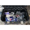 Image 3 : Large Rolling Tool Tote w/Asst. Electrical Hardware