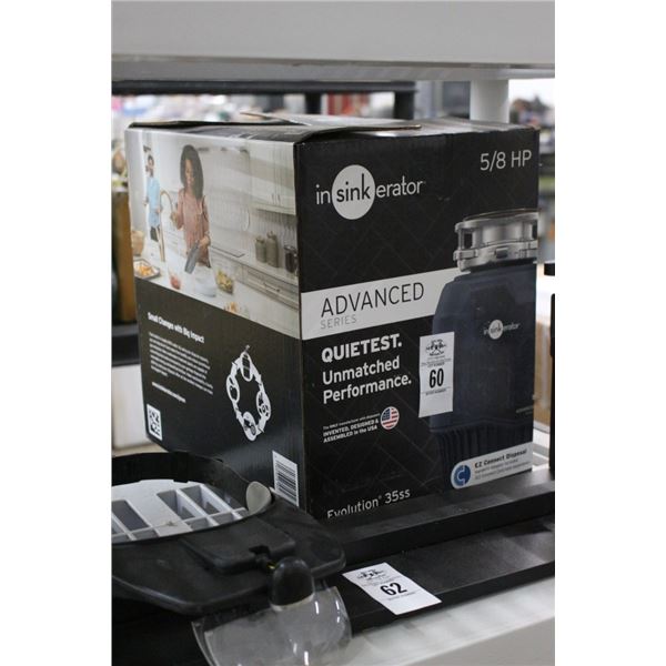 Insinkerator Evolution  35  SS  Disposal in Box
