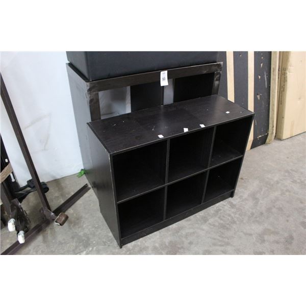 Mocha Bin Cabinets - 2