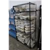 Image 1 : Black 5 Shelf Storage Rack