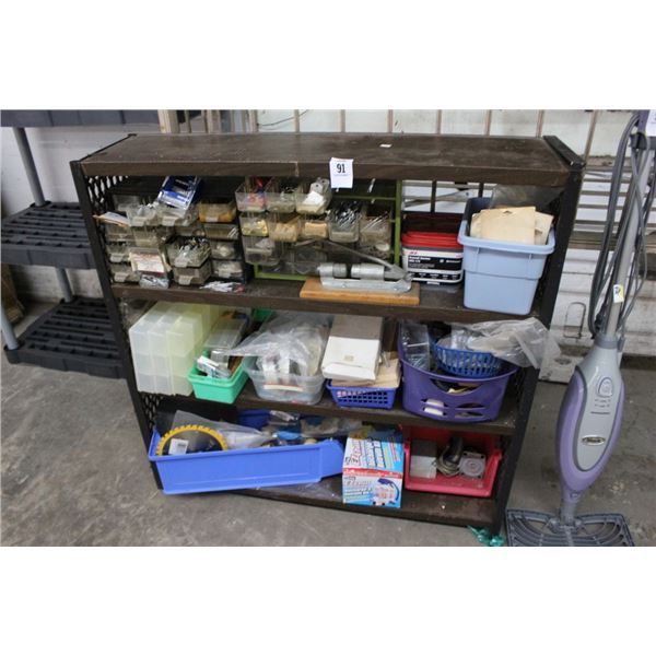Storage Rack w/Asst. Hardware