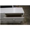 Image 2 : White 6 Drawer Dresser w/Mirror