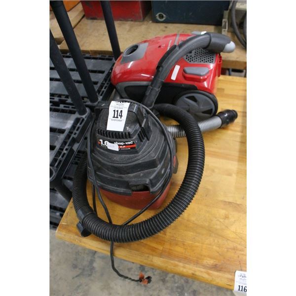 Canister Vac, Shop Vac