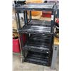 Image 1 : Plastic Storage Racks - Pair