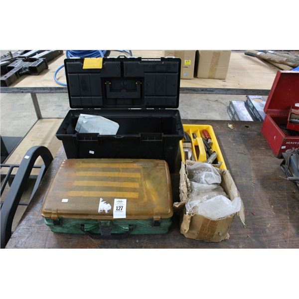 Toolbox, Hardware Bin, Tools, Supplies, Motor Parts
