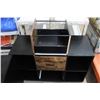 Image 3 : Black Rolling Cabinets 3, Bin Cabinet
