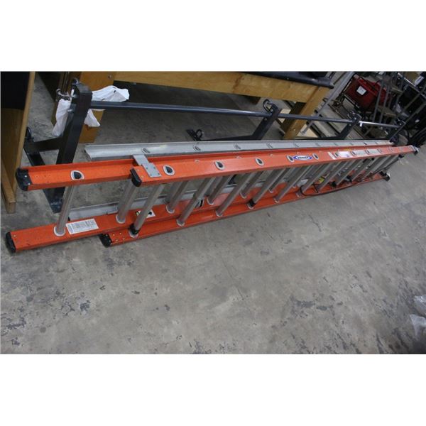 Werner FG  24' Ext. Ladder, Alum. Extra
