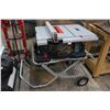 Image 1 : Bosch Table Saw w/Sawbuck Cart