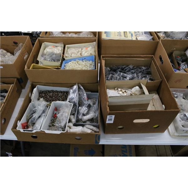 Boxes 3 w/Asst. Hardware, Drawer Pulls