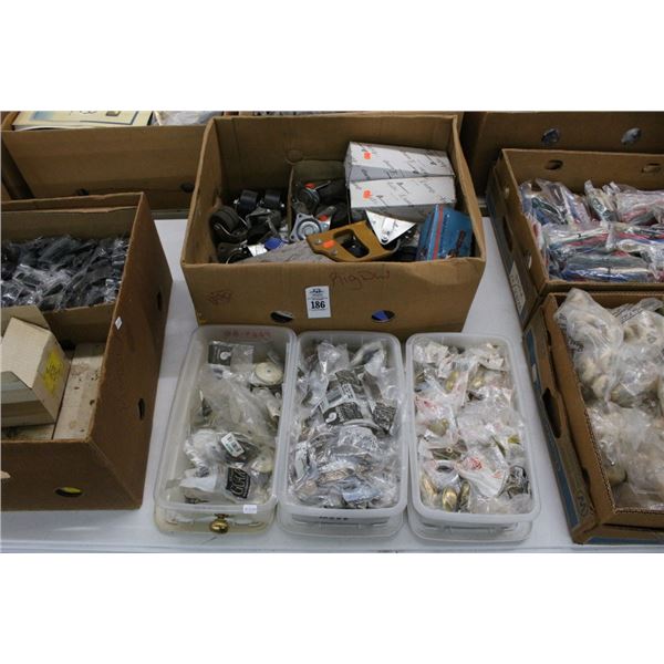 Boxes/Bins 4 w/Door Pulls, Casters, Hardware