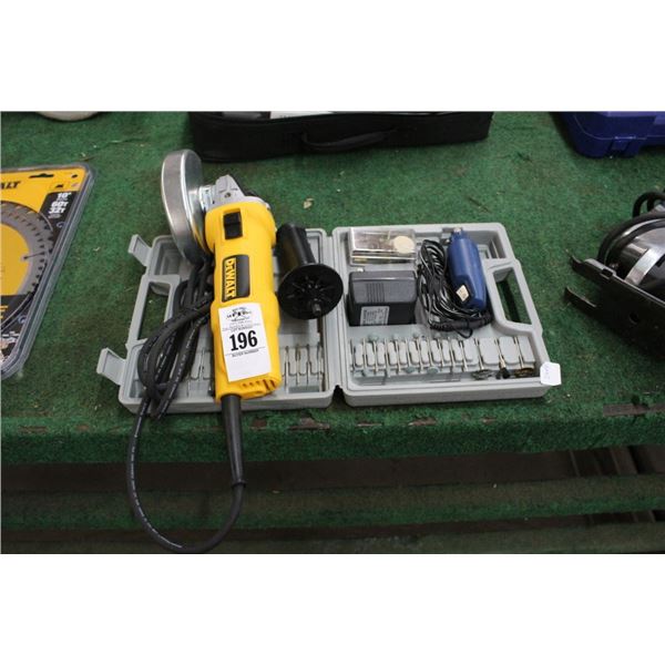 Dewalt Electric Grinder, Rotary Tool
