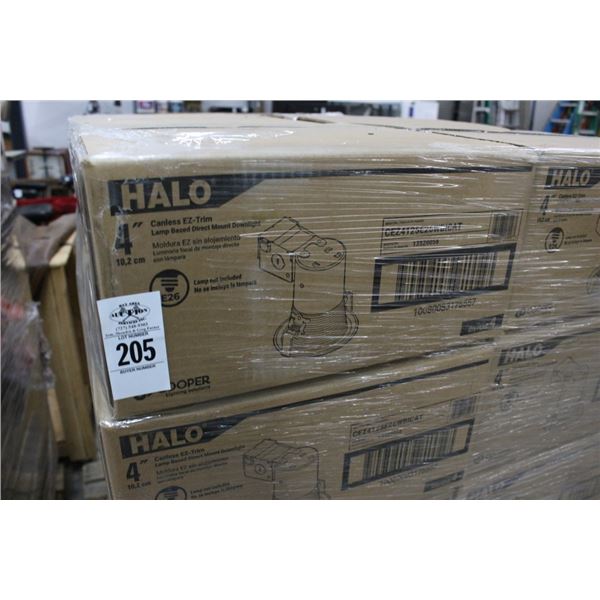 35-Halo  4"  Recessed Lighting  4PK - 35 X $