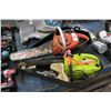 Image 1 : Homelite/Poulan Gas Chainsaws w/Case