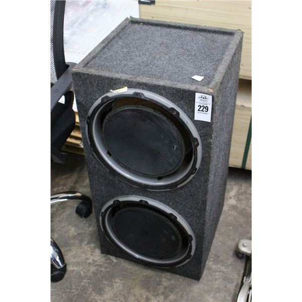 Stereo Speaker Box