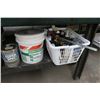 Image 2 : Joint Compound, Maintenance Fluids, Wood Clamps - Bottom Shelf