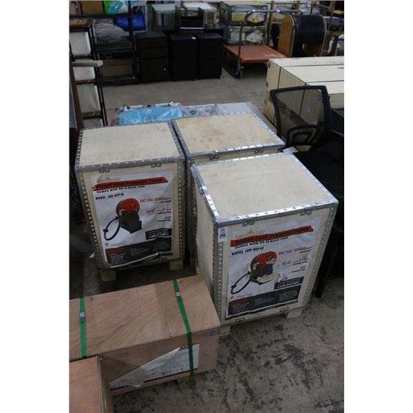 3-New Landhonor  LHRDFP10  Diesel Fuel Transfer Pump w/Hose - 3 X $