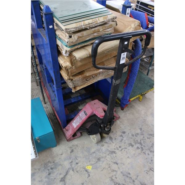 Red Pallet Jack