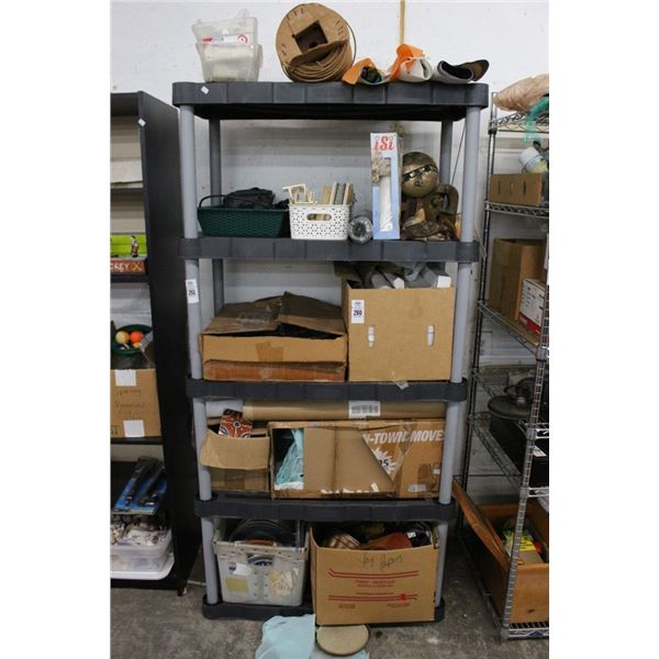 Asst. Home Goods, Rim On Rack