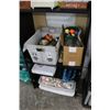 Image 3 : Home Goods, Sea Shells, More w/Black Storage Shelf