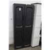 Image 1 : Black Plastic Storage Cabinet
