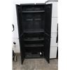 Image 2 : Black Plastic Storage Cabinet