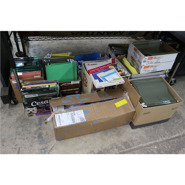 File Folders, Office Supplies